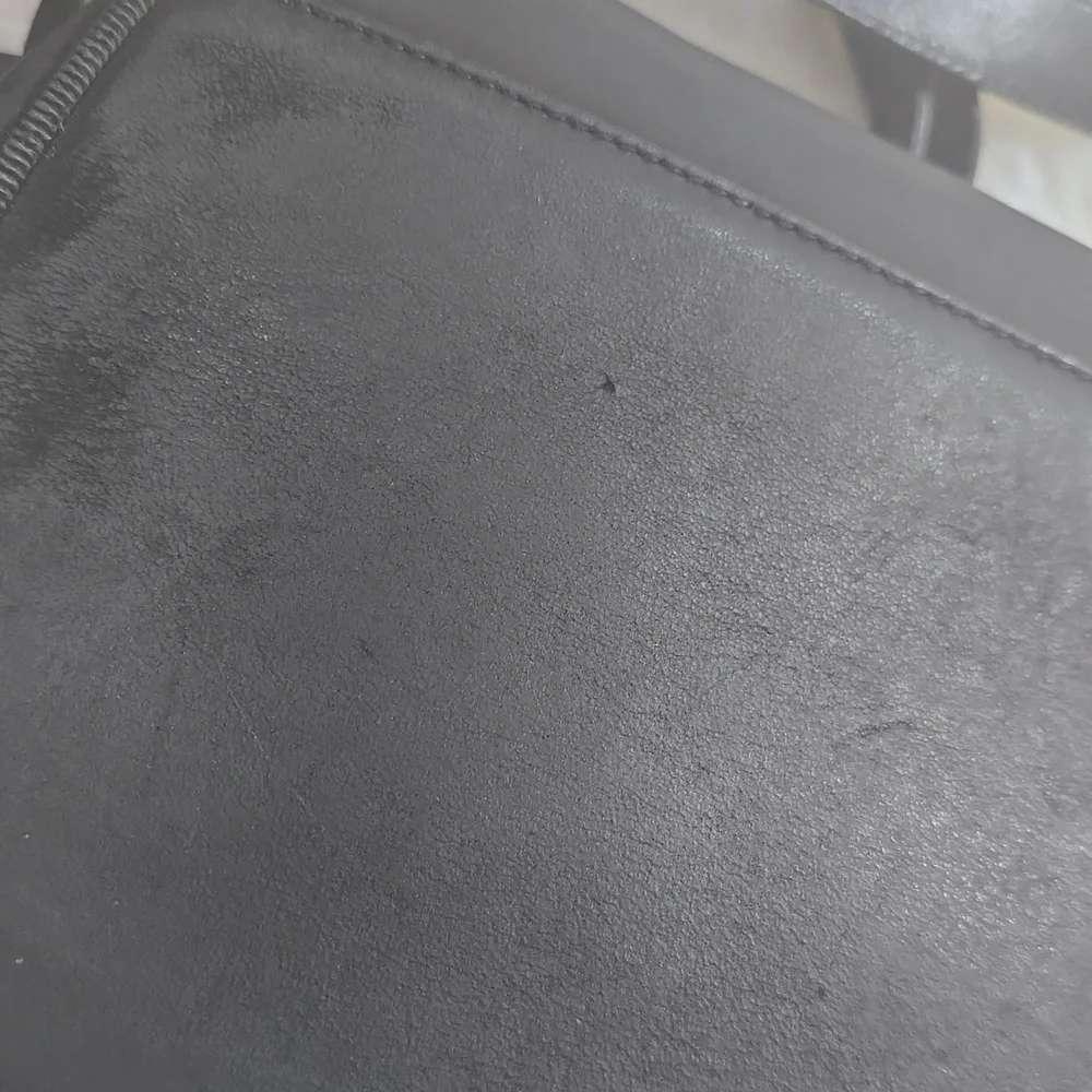 Salvatore‎ Ferragamo Black Leather Crossbody Bag